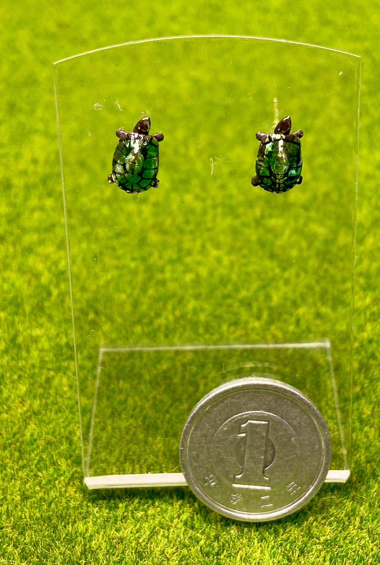 ミドリガメピアス　小1枚目の画像
